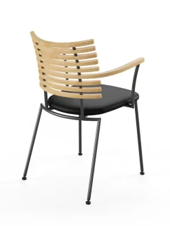 Tiger Armstol, creme læder fra Naver Collection