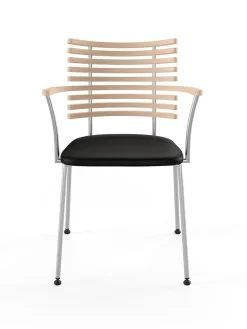 Tiger Armstol, creme læder fra Naver Collection