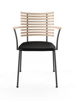 Tiger Armstol, creme læder fra Naver Collection