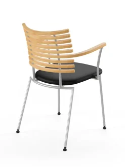 Tiger Armstol, creme læder fra Naver Collection