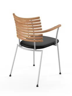 Tiger Armstol, creme læder fra Naver Collection