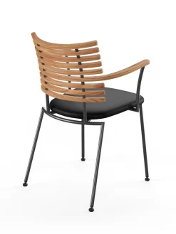 Tiger Armstol, creme læder fra Naver Collection