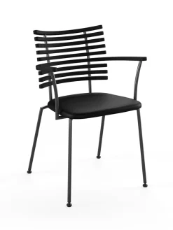 Tiger Armstol, creme læder fra Naver Collection