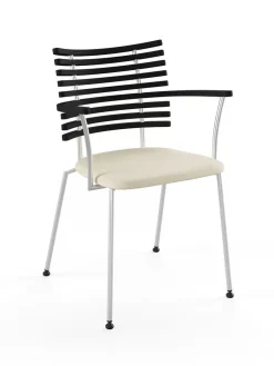 Tiger Armstol, creme læder fra Naver Collection