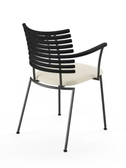 Tiger Armstol, creme læder fra Naver Collection