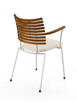 Tiger Armstol, creme læder fra Naver Collection