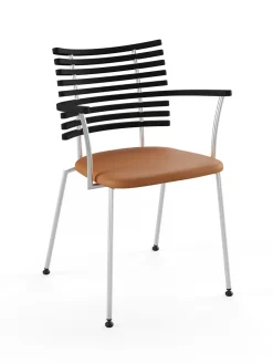 Tiger Armstol, creme læder fra Naver Collection