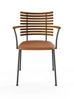 Tiger Armstol, creme læder fra Naver Collection