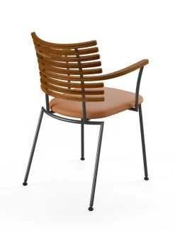 Tiger Armstol, creme læder fra Naver Collection