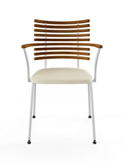 Tiger Armstol, sort læder fra Naver Collection