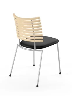 Tiger Stol, creme læder fra Naver Collection