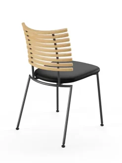 Tiger Stol, creme læder fra Naver Collection