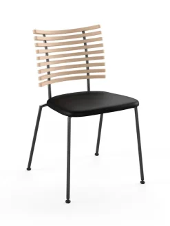 Tiger Stol, creme læder fra Naver Collection