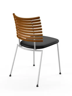 Tiger Stol, creme læder fra Naver Collection