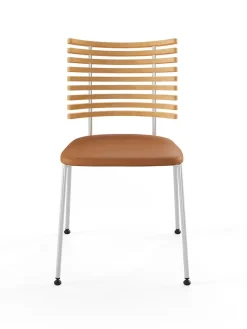 Tiger Stol, creme læder fra Naver Collection