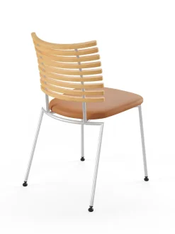 Tiger Stol, creme læder fra Naver Collection