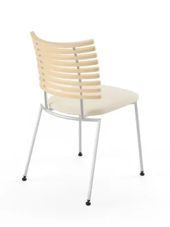 Tiger Stol, creme læder fra Naver Collection