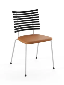 Tiger Stol, creme læder fra Naver Collection