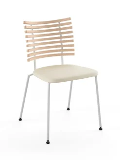 Tiger Stol, sort læder fra Naver Collection