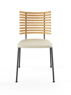 Tiger Stol, sort læder fra Naver Collection