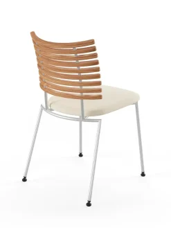 Tiger Stol, sort læder fra Naver Collection