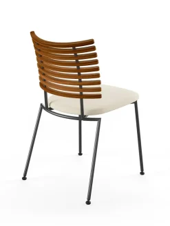 Tiger Stol, sort læder fra Naver Collection