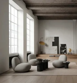 Toe Chair Flat, taupe fra 101 Copenhagen