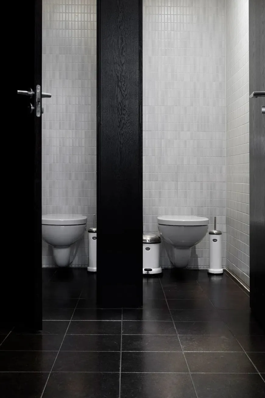 Toiletbørste, hvid fra Vipp