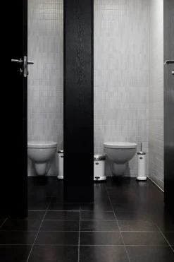 Toiletbørste, sort fra Vipp