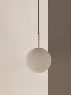 TR Bulb Pendant, polished steel fra Audo Copenhagen
