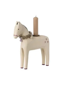 Træhest Lysestage, lille fra Maileg