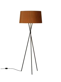 Tripode Gulvlampe fra Santa and Cole, raw green (G5)