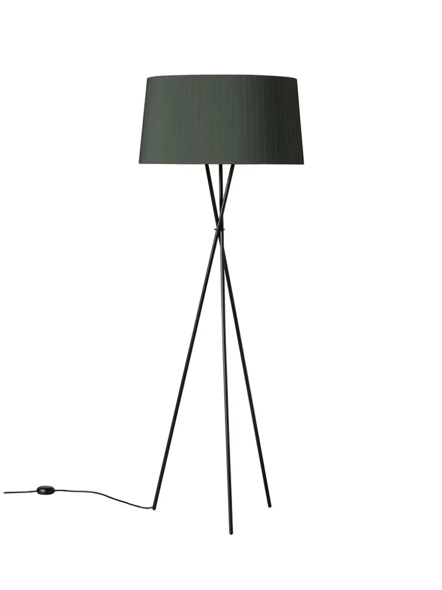 Tripode Gulvlampe fra Santa and Cole, bretona stripe (G5)