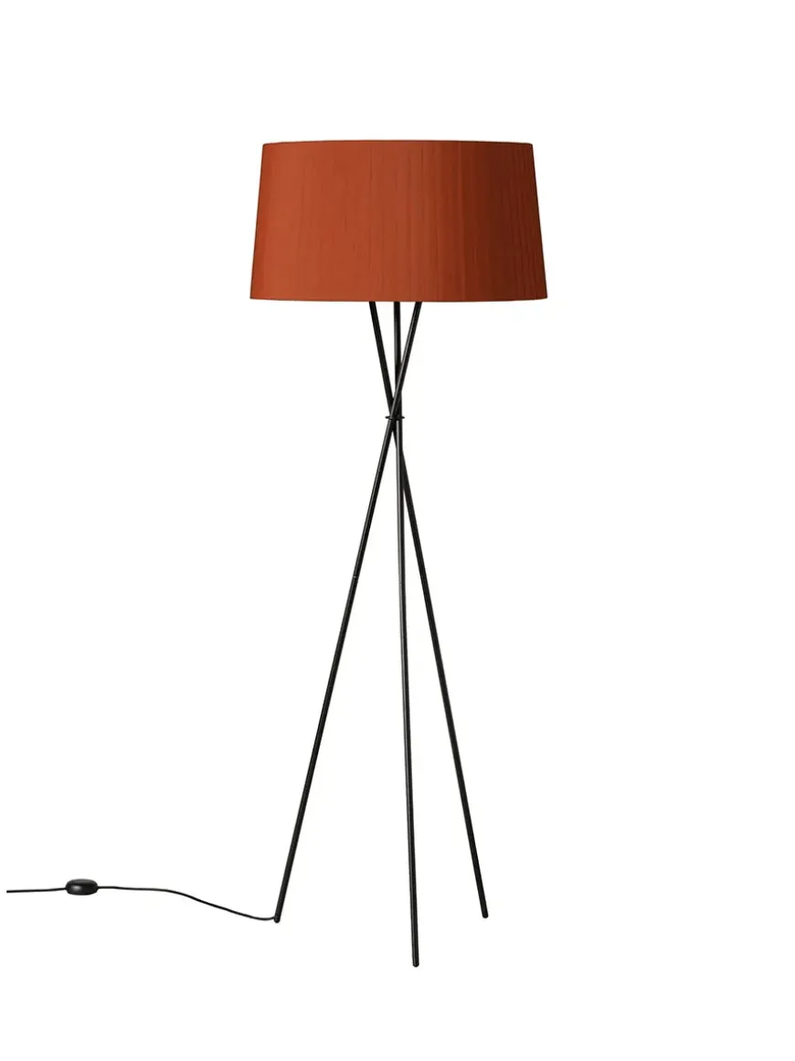 Tripode Gulvlampe fra Santa and Cole, bretona stripe (G5)