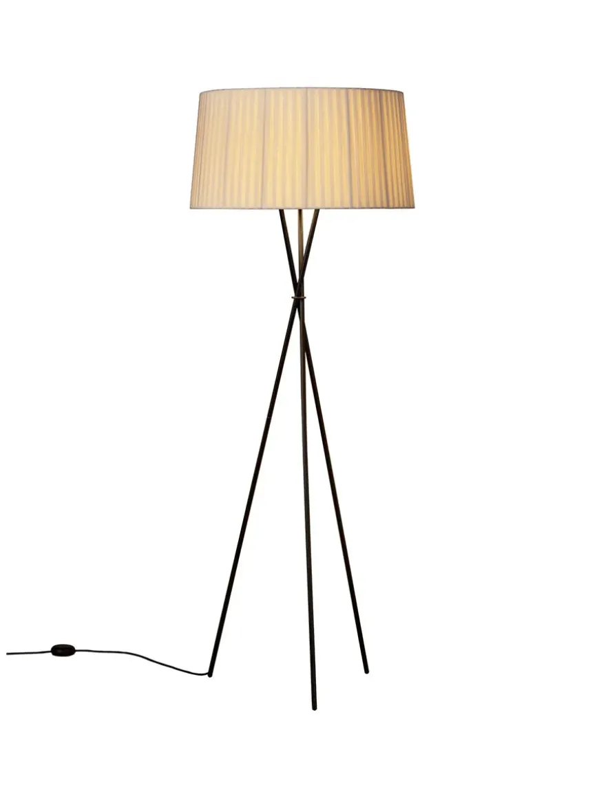 Tripode Gulvlampe fra Santa and Cole, bretona stripe (G5)