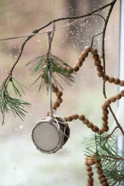 Tromme mini, mørkebrun fra Ib Laursen