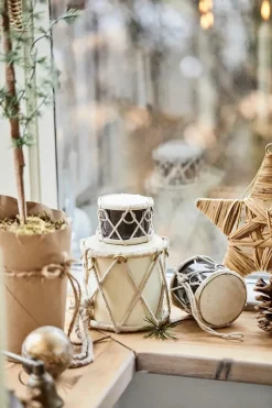 Tromme mini, mørkebrun fra Ib Laursen