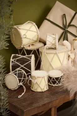 Tromme mini, mørkebrun fra Ib Laursen