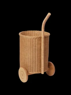 Tukki Trolley – naturlig rattan vogn fra Ferm Living