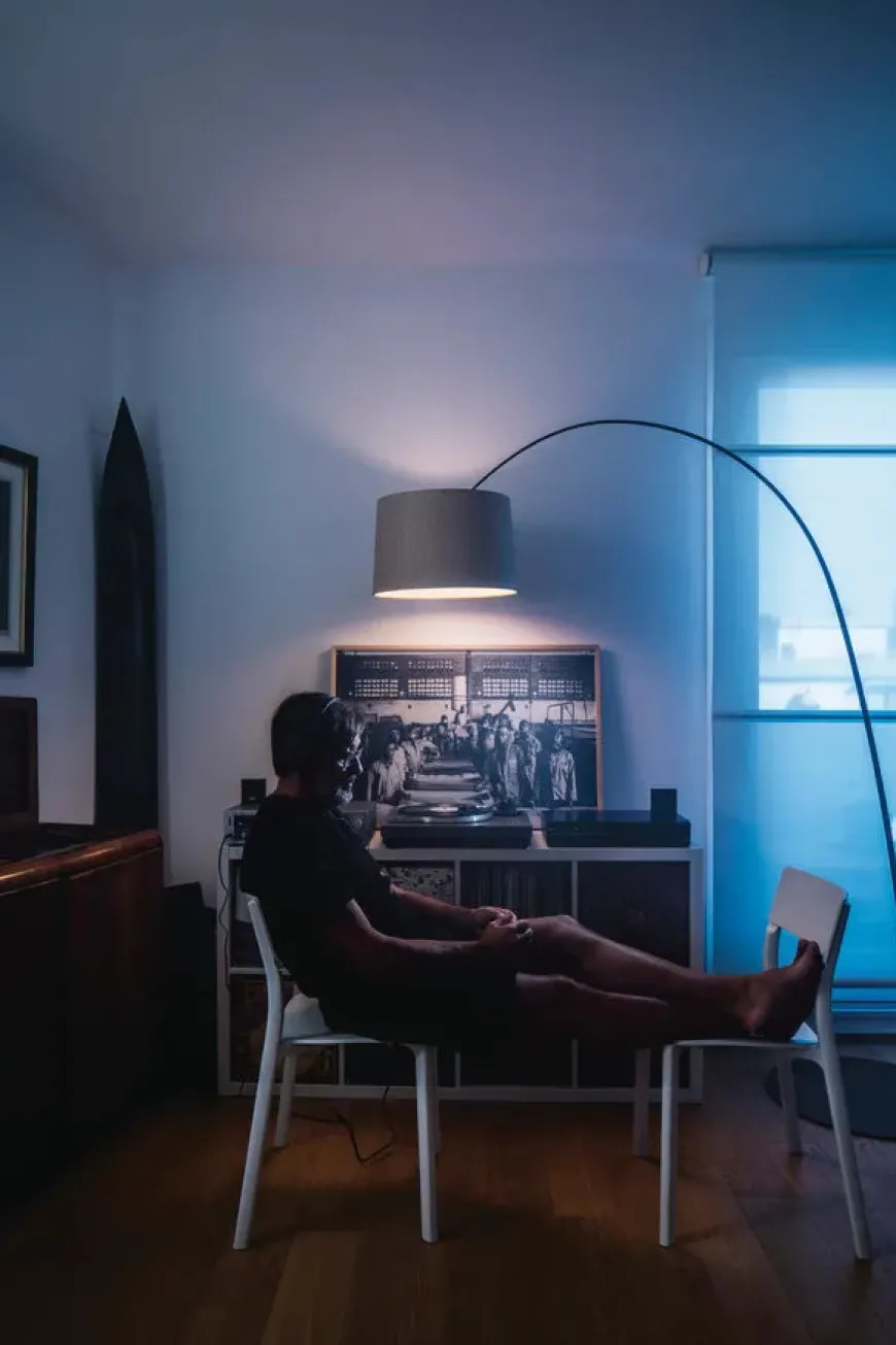 Twiggy Wood Gulvlampe fra Foscarini