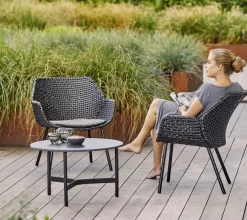 Twist Sofabord, medium fra Cane-line