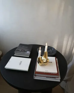 Unity Candleholder, gold fra Hein Studio
