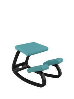 Variable balans stol, dark brown wood/revive 194 fra Variér