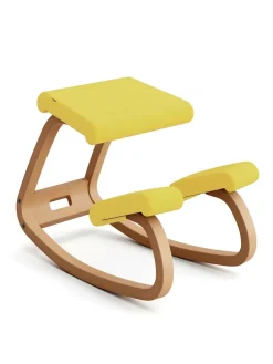 Variable Balans Stol, light brown wood fra Variér