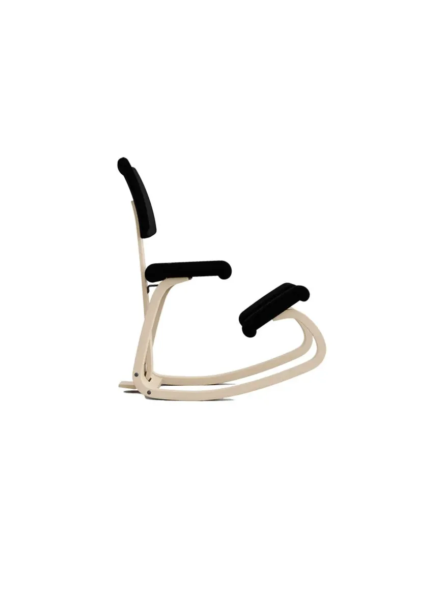 Variable Plus Stol, sort bøg fra Variér