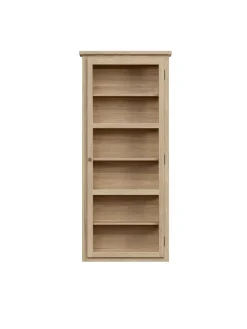 Væghængt Vitrineskab N4, green fra Lindebjerg Design