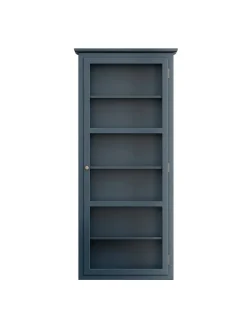 Væghængt Vitrineskab N4, green fra Lindebjerg Design