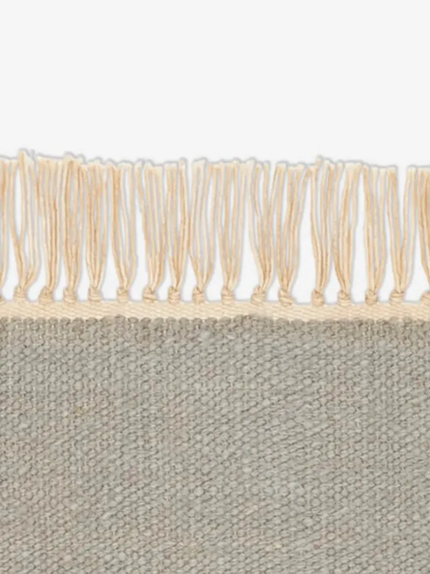 Vintage Naturally Coloured Fringes Tæppe, 200 x 300 cm fra Kvadrat