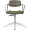 VIPP453 Swivel+ Chair, bosco grøn læder fra Vipp