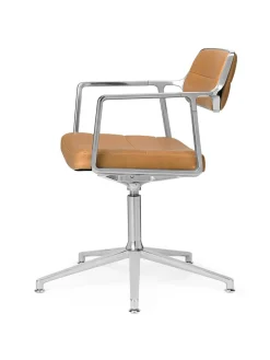 VIPP453 Swivel+ Chair, bosco grøn læder fra Vipp